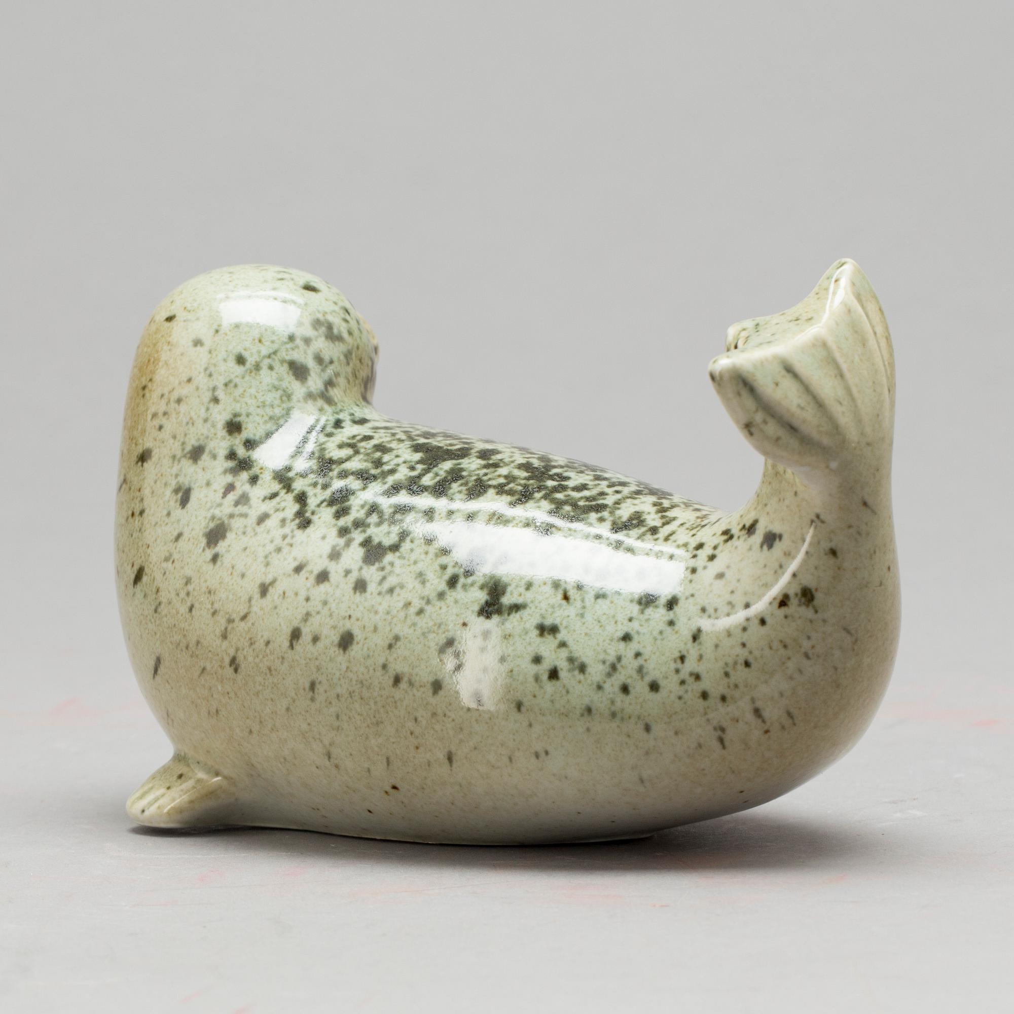 FIGURIN, stengods, Lisa Larson Gustavsberg för NK och  WWF.