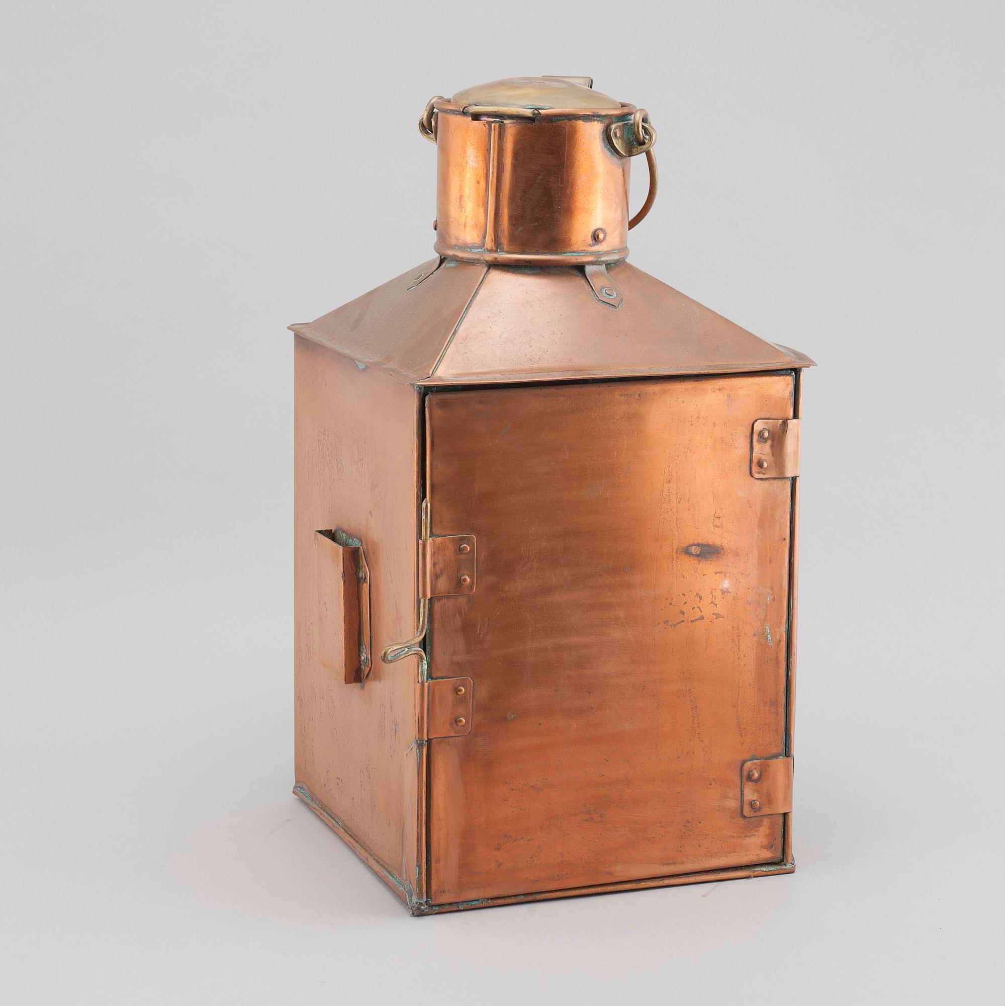 A ship lantern, first half of the 20th century.