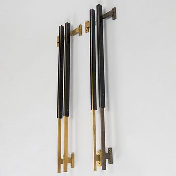 Aarne Olavi (Olli) Kuusi, dörrhandtag, två par, modell 200, 1900-talets senare hälft.