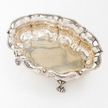 An Italian silver bowl, mid-20th century.
