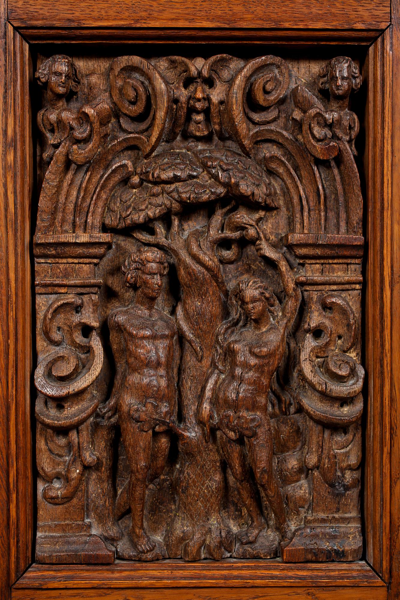 SKÅP, barockstil, tidigt 1900-tal.