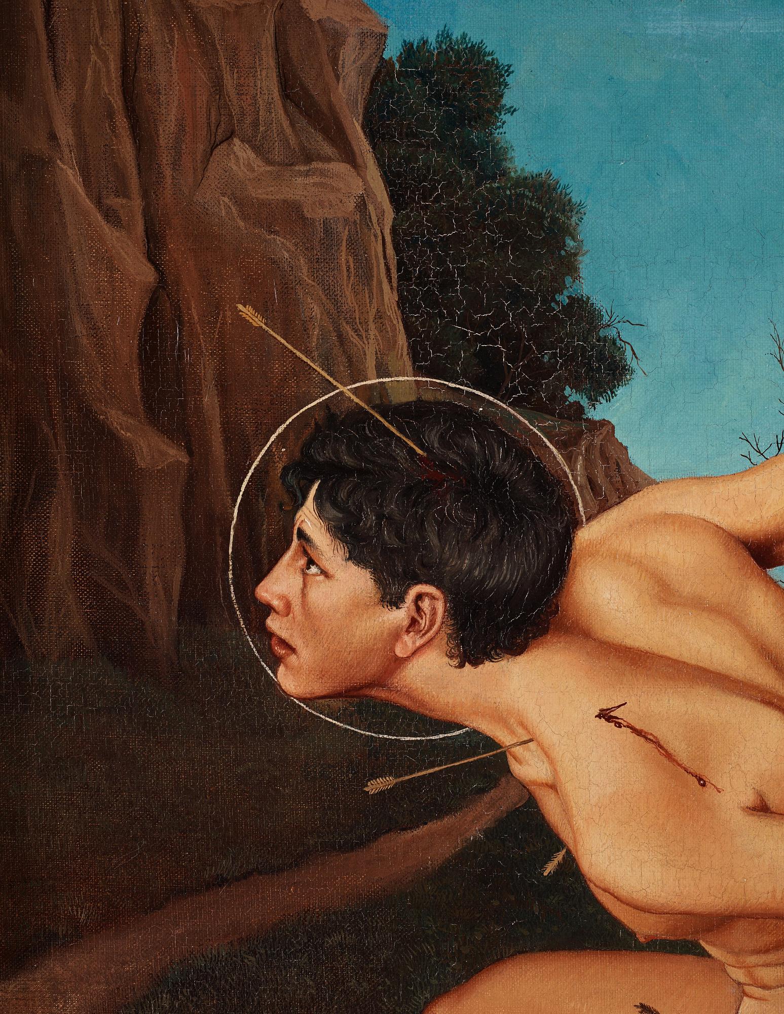 Owe Zerge, "Sankt Sebastian".