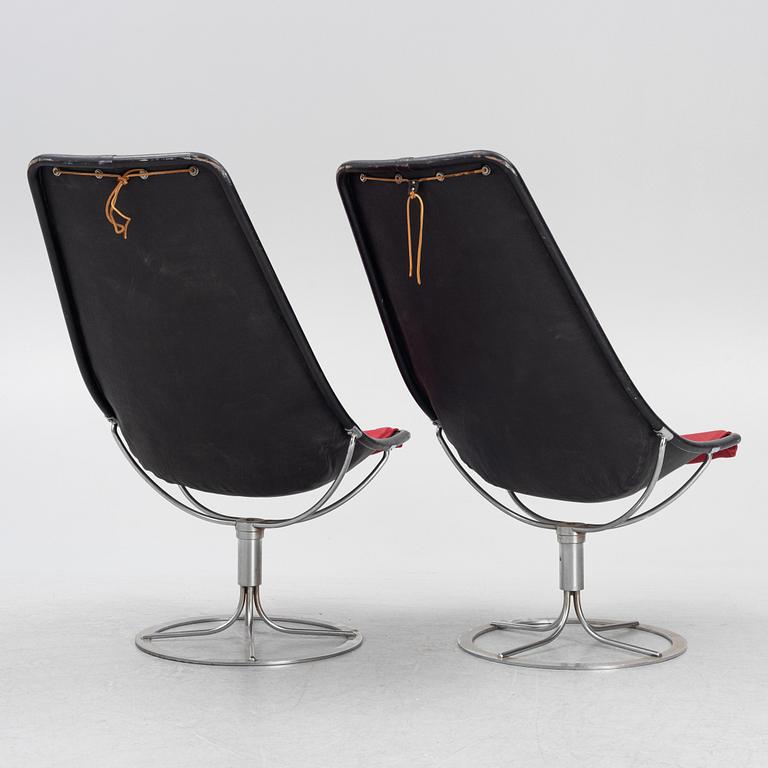 Bruno Mathsson, armchairs, a pair, "Jetson", second half of the 20th century.