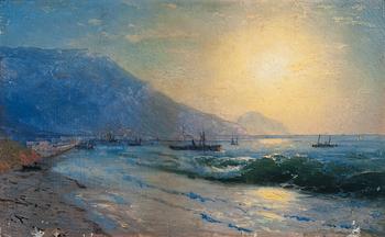 Ivan Constantinovich Aivazovsky, VIEW OF THE SHORE.