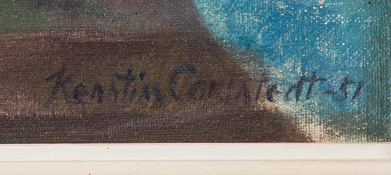 Kerstin Carlstedt, Still life with flowers.