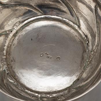 BÄGARE, silver, 1800-talets första hälft, troligen Hudiksvall.