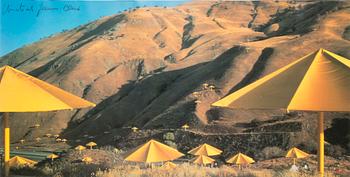 Christo & Jeanne-Claude, "The Umbrellas (Joint project for Japan and USA)".