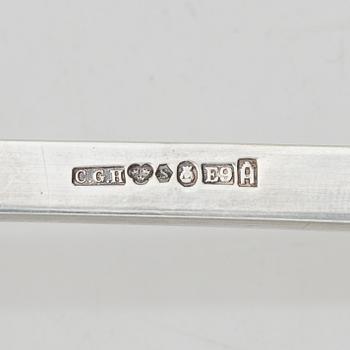 C.G. Hallberg, A silver soup ladle, model "Diana", Stockholm 1955.