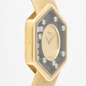 Chopard, Happy Diamond, "Onyx", "Hexagonal Jumbo", ca 1975.