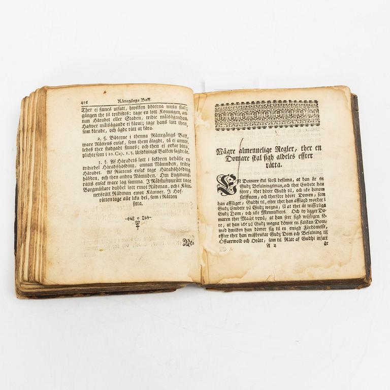 Proveniens: juristen Olof Rabenius (1730-1772).