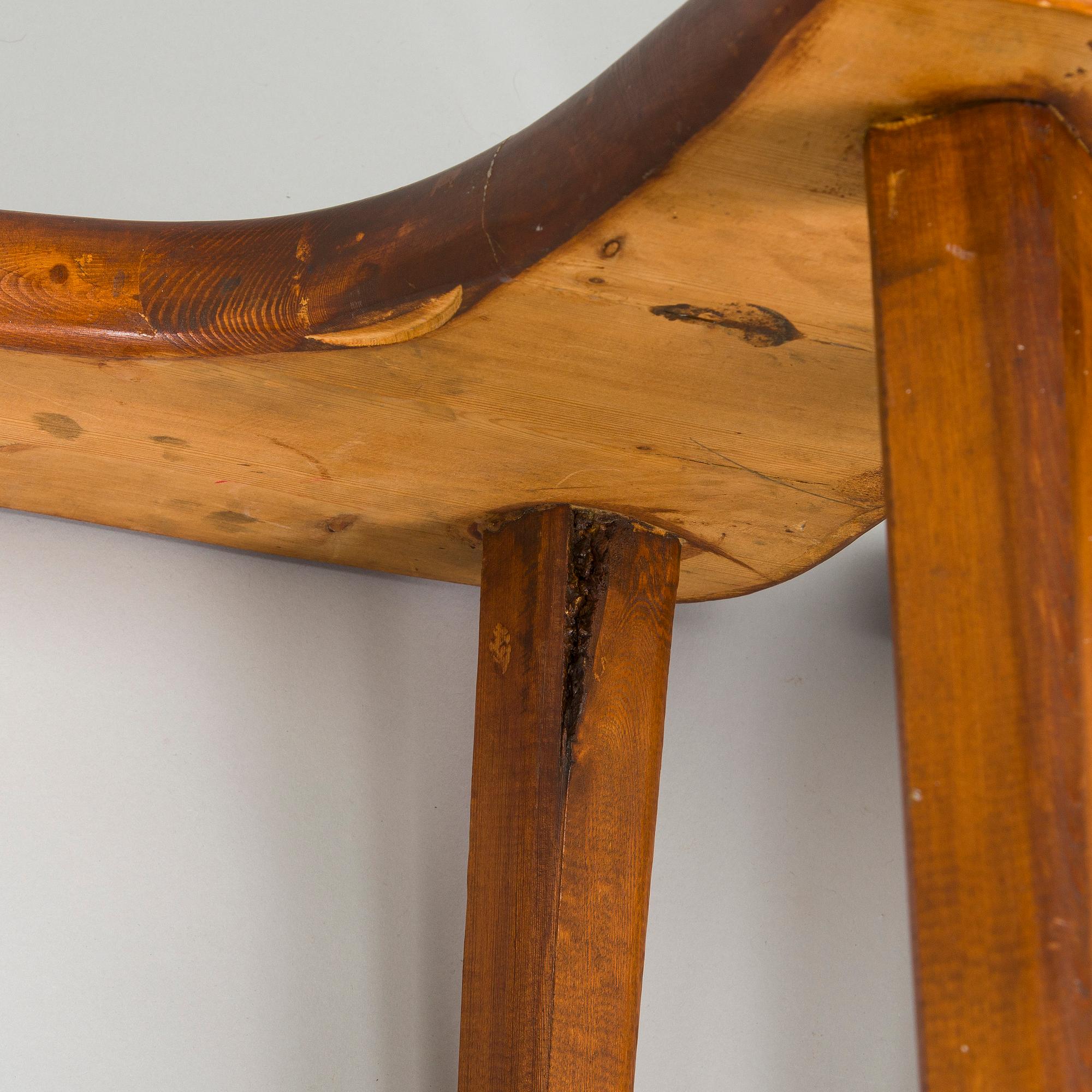 A pair of 1960/1970s stools, Finland.