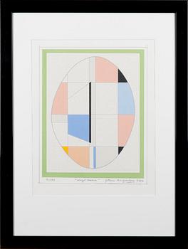 GÖRAN AUGUSTSON, serigrafi, signerad, daterad 2002 och numrerad 4/175.