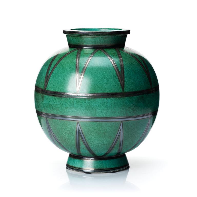Wilhelm Kåge, vas, "Argenta", Gustavsberg.