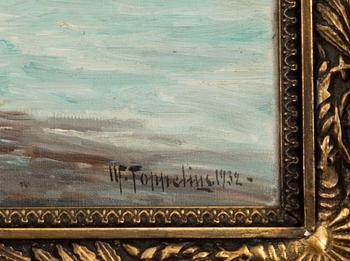 WOLDEMAR TOPPELIUS, SEA LANDSCAPE.