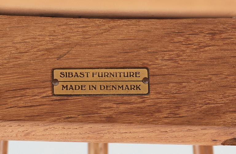 STOLAR, 4 st, Helge Sibast för Sibast Furniture, Danmark, 1953.