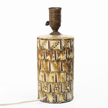 Gertrud Lönegren, a table lamp, Rörstrand.