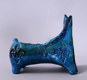FIGURIN, lergods. Raymor Bitossi, Aldo Londi Rimini Blue.