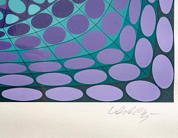 Victor Vasarely, serigraph signed and numbered EA XIV/XXV.