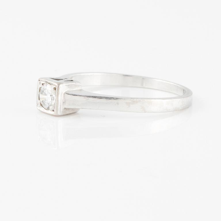 RING, med briljantslipad diamant 0.14 ct.