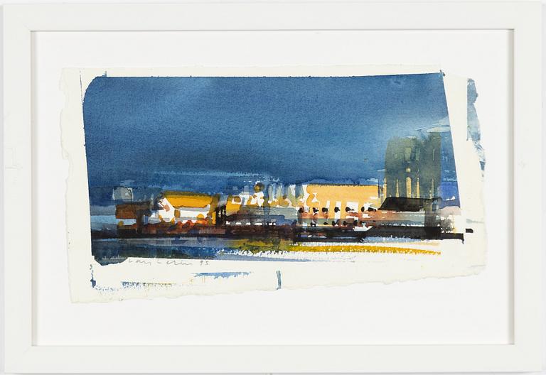 Lars Lerin, Winter Light, Lofoten.