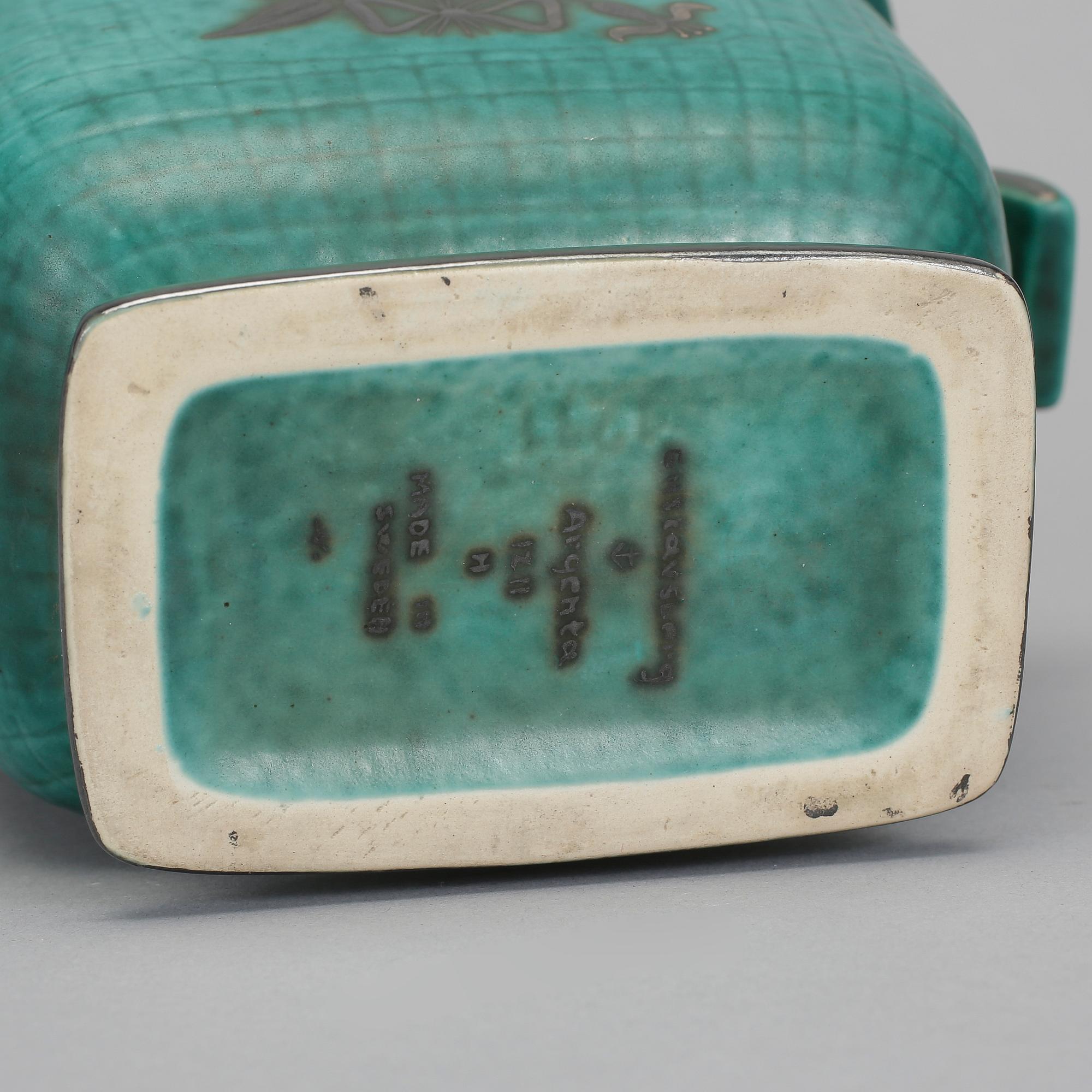 VAS, Wilhelm Kåge, Gustavsberg, "Argenta", 1950-tal.