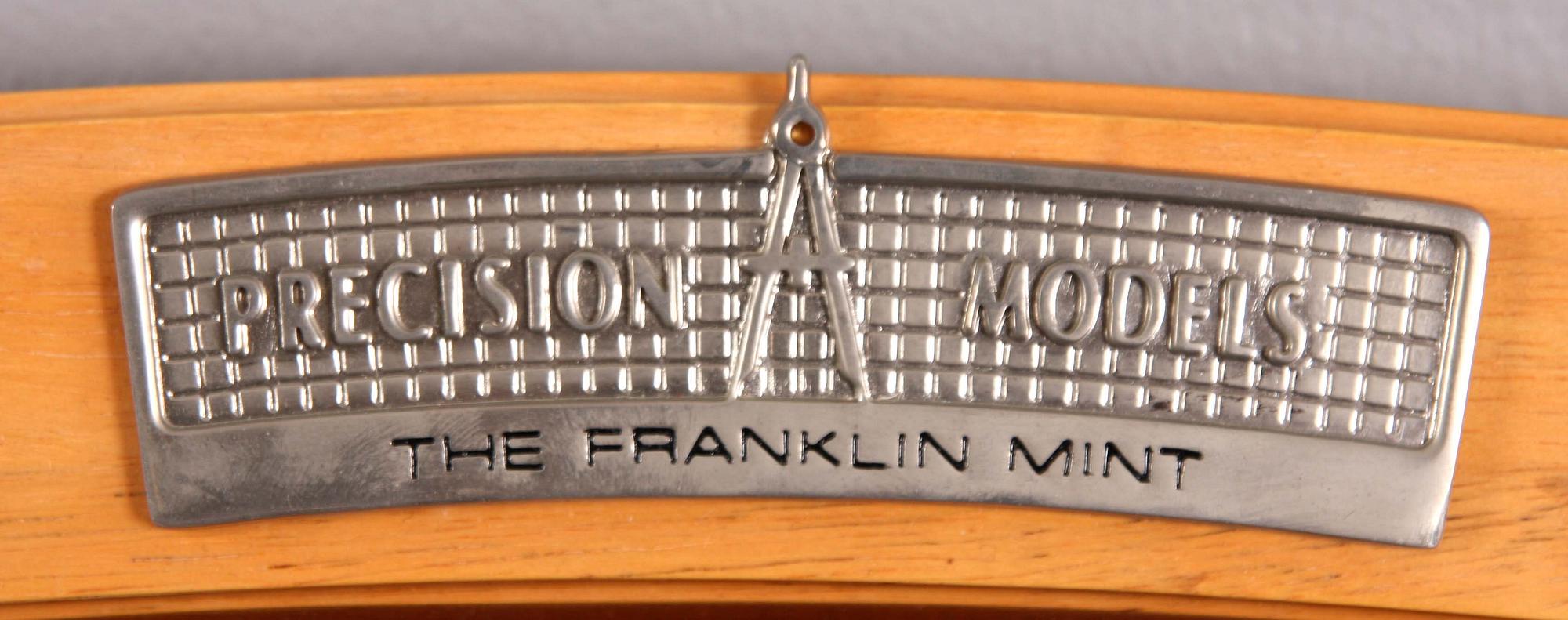 MODELLBILAR, 6 st i HYLLA, Franklin Mint.