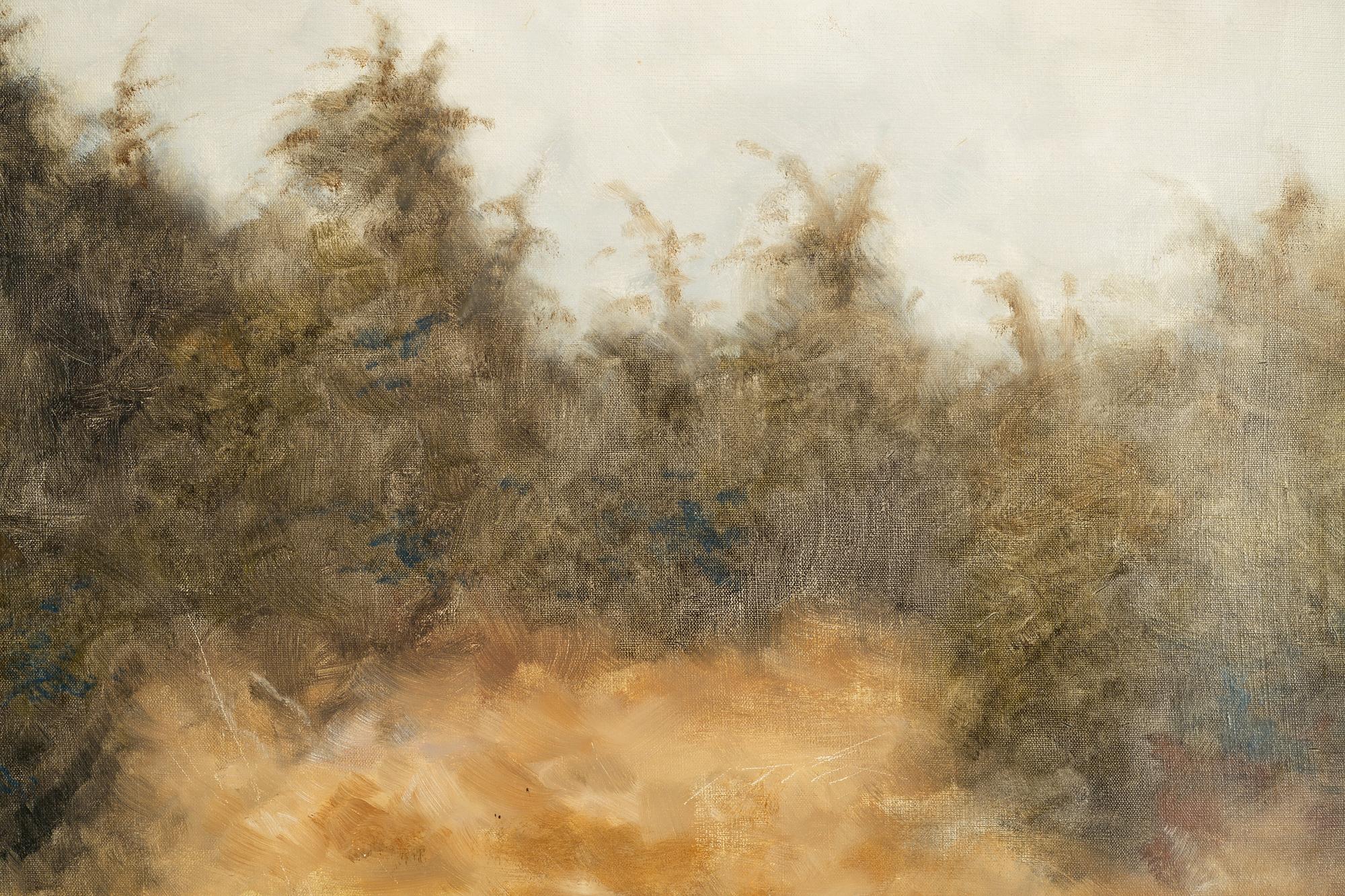 Bruno Liljefors, Fox in an autumn landscape.