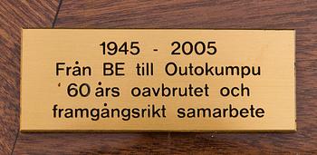 A hexagonal game table, 21st century.