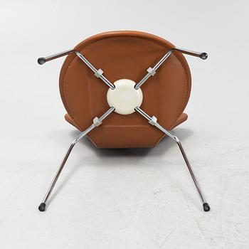 Arne Jacobsen, stolar 6 st "Sjuan", Fritz Hansen, 1970-tal.