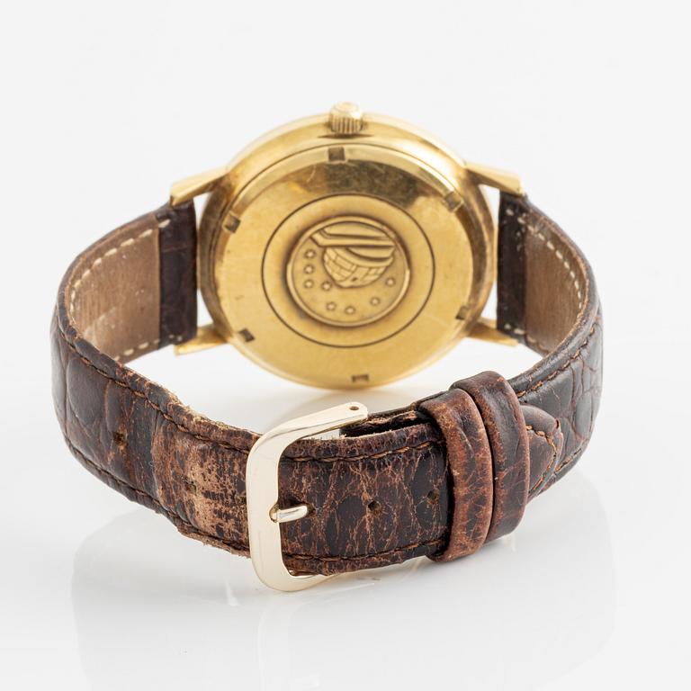 Omega, Constellation, "Pie-Pan", wristwatch, 35.5 mm.