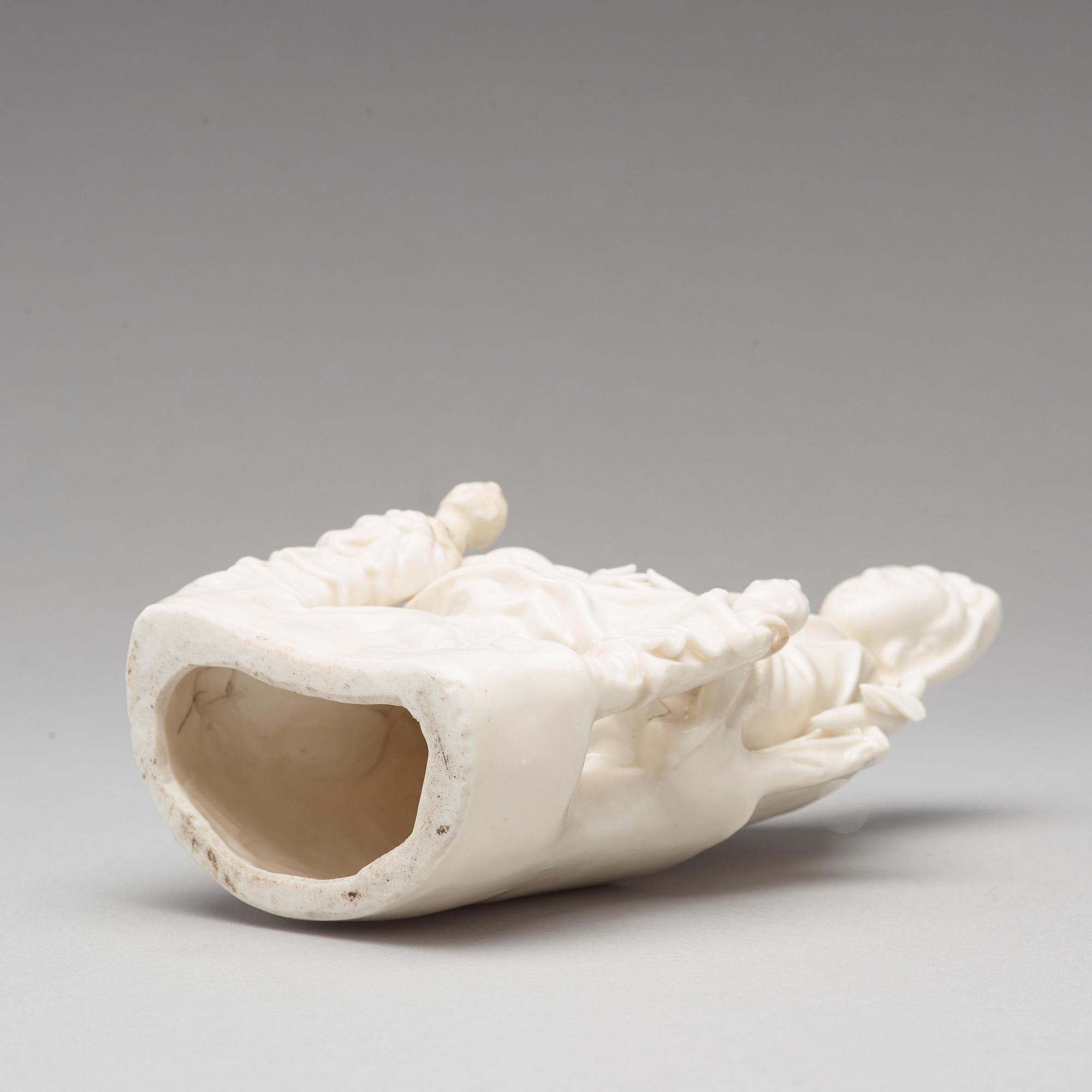 GUANYIN, blanc de chine. Qingdynastin, 1700-tal.