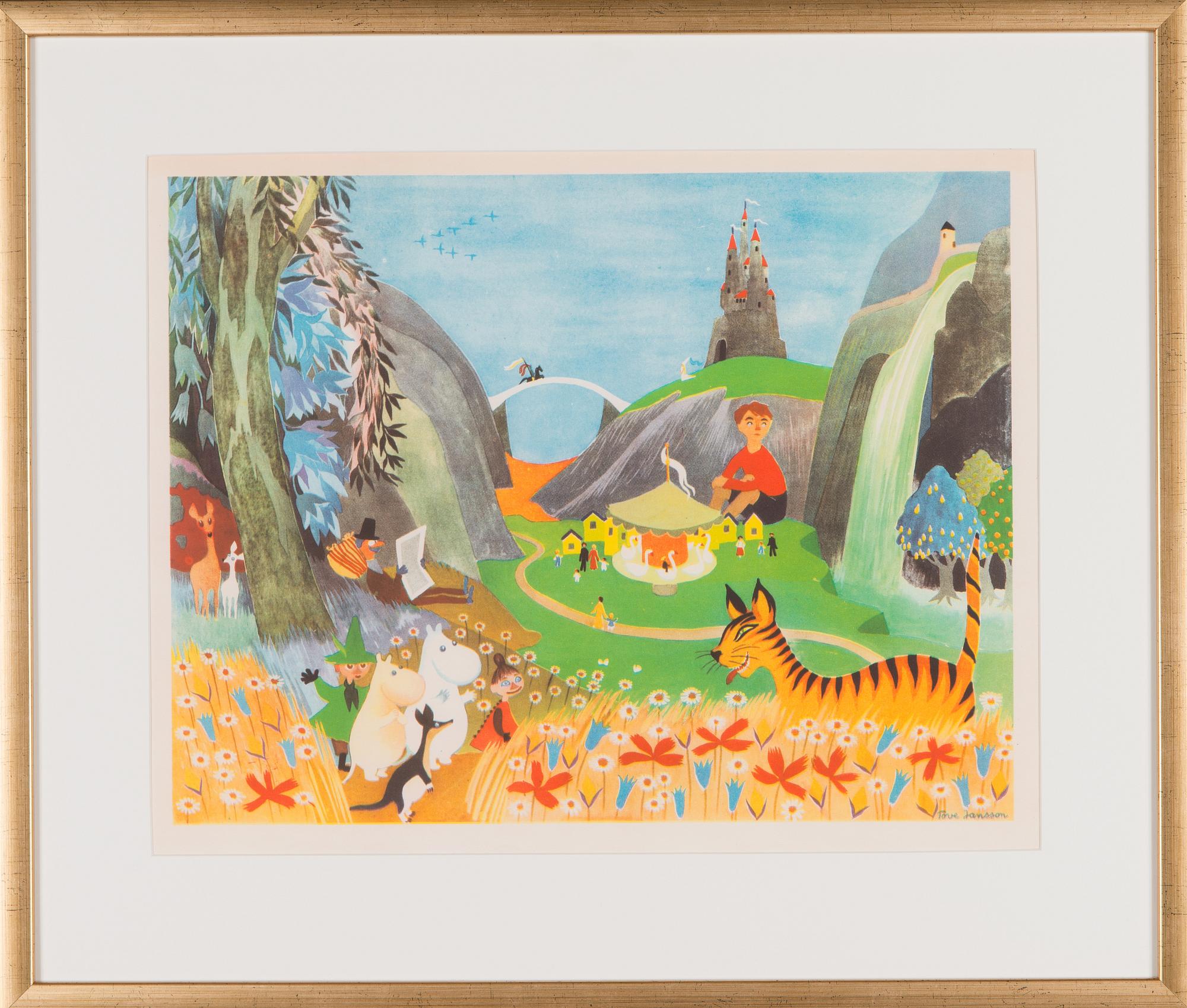 Tove Jansson, juliste, ”Karusellijuhla".