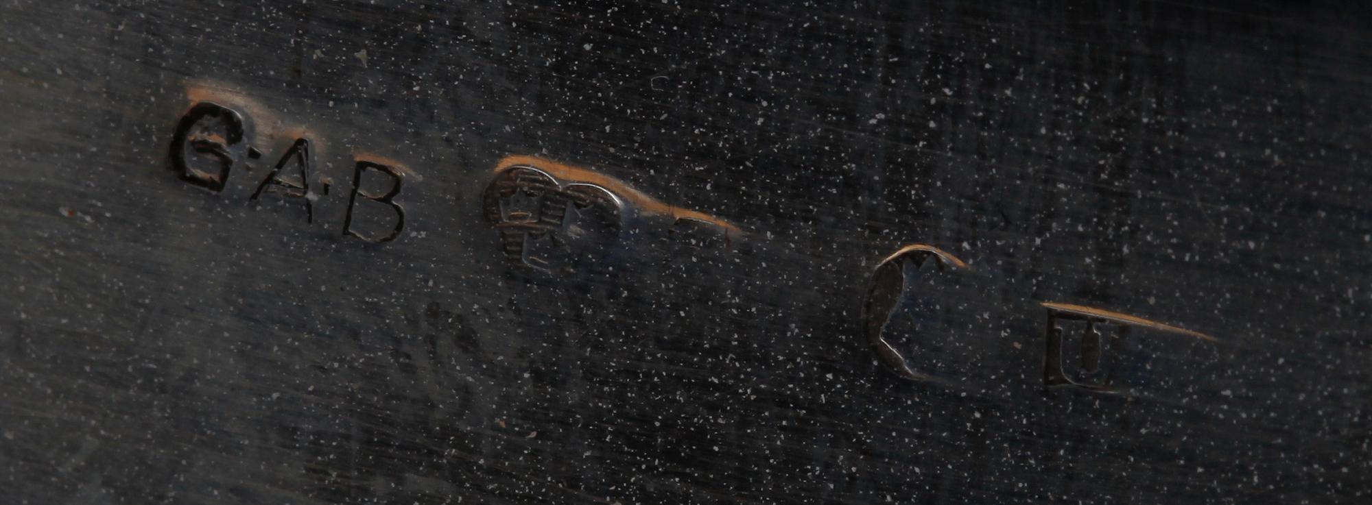 FAT, silver. Ca 740 g. GAB, Stockholm.