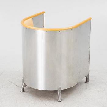 Mats Theselius, armchair 'Aluminium', Källemo.
