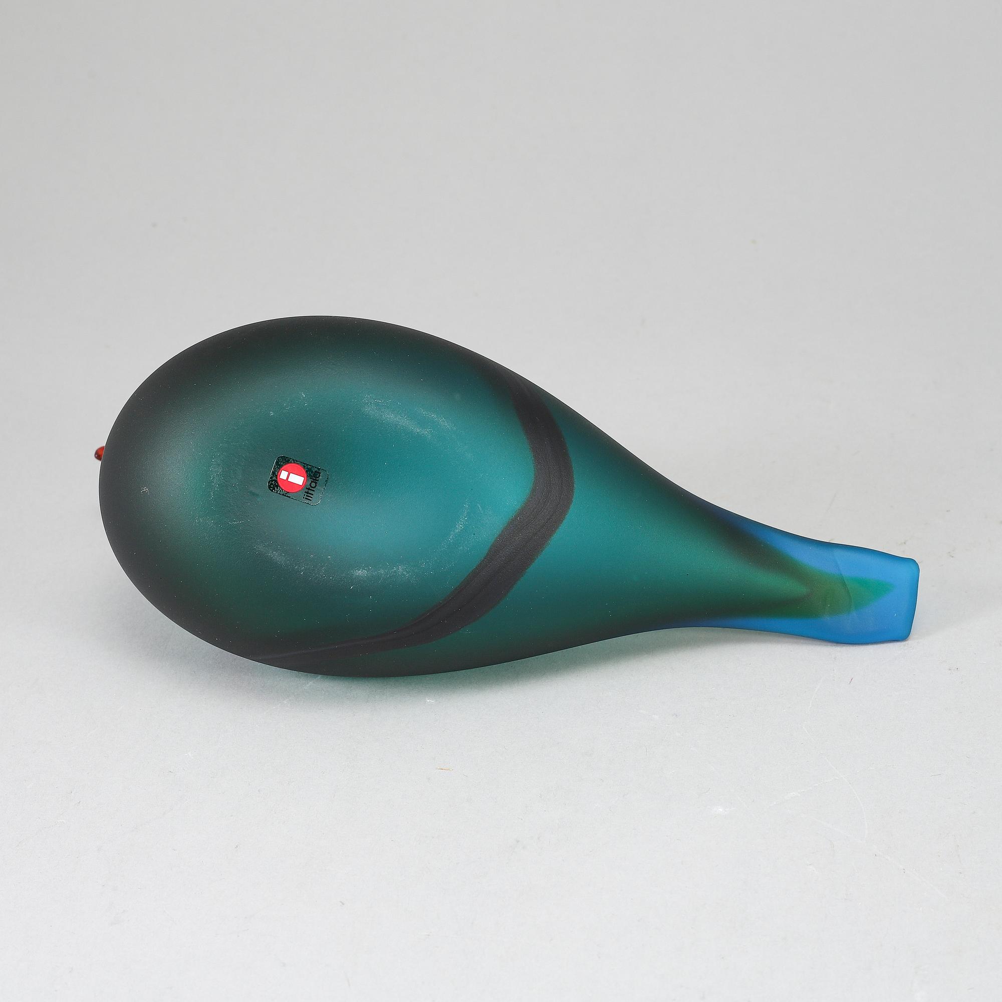 OIVA TOIKKA, lasilintu, Matte Green Lapwing 2006, O. Toikka Nuutajärvi.