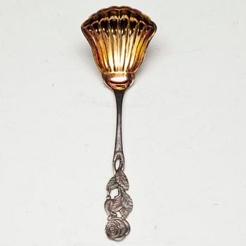 KAFFESERVIS, silver, 4 delar, Auran Kultaseppä oy, Åbo 1960-70-tal. Totalvikt 1,410 g.