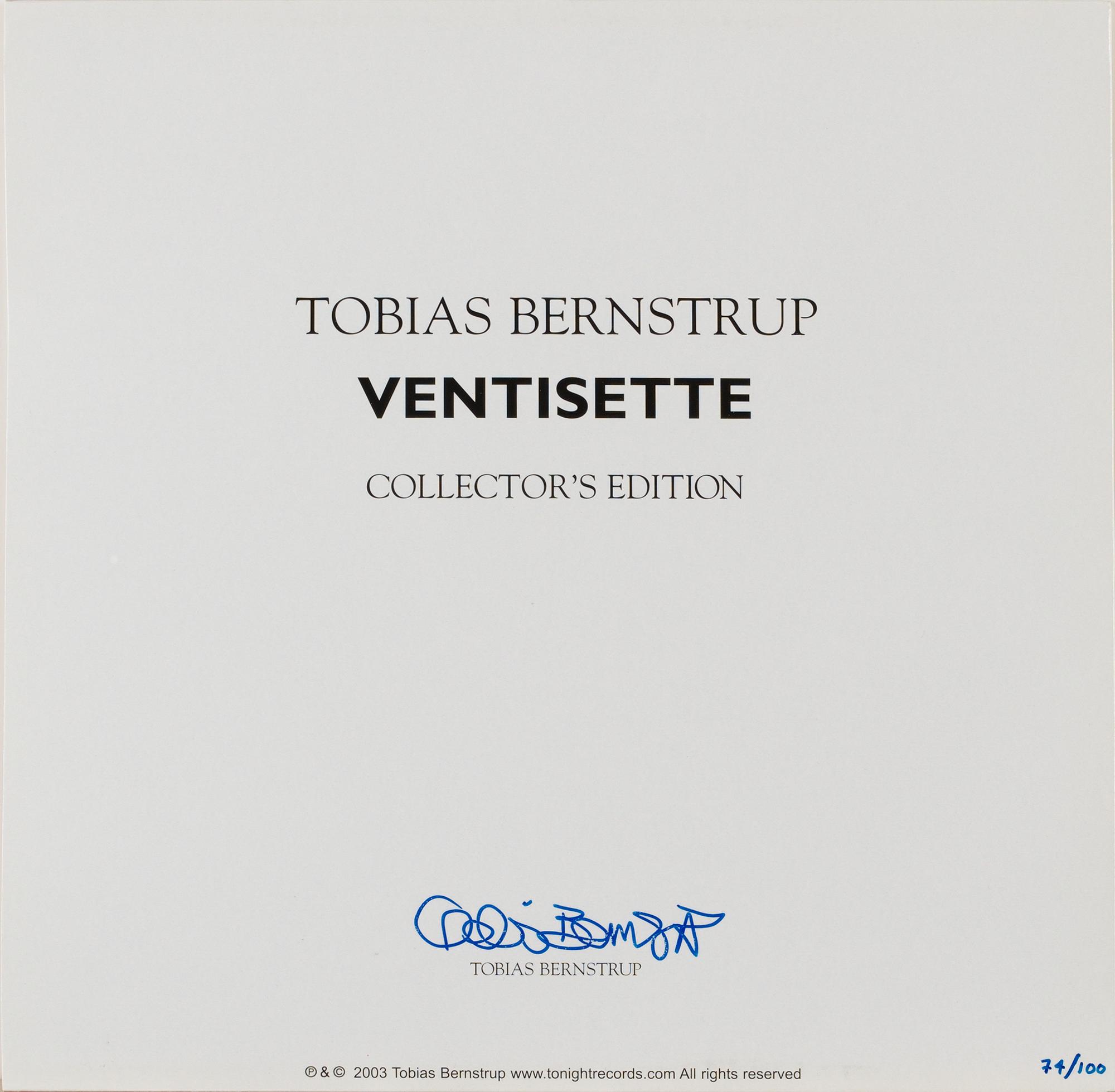 Tobias Bernstrup, Venti Sette collectors edition.