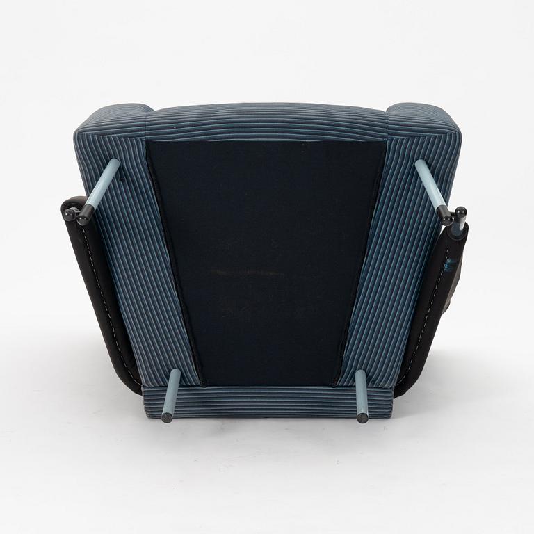 Paolo Deganello, an easy chair, ”Torso Lounge Chair”, Cassina, Italy 1980s.