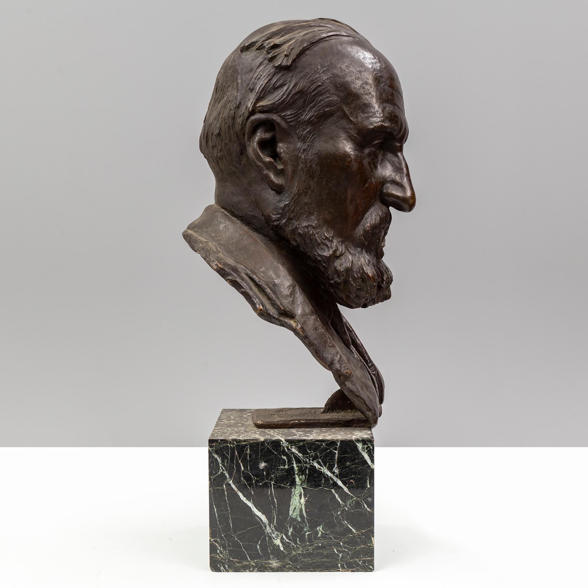 ÉMILE FERNAND-DUBOIS, sculpture, bronze, signed.