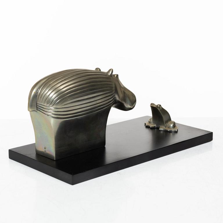 Gunnar Cyrén, a two-piece figure group.