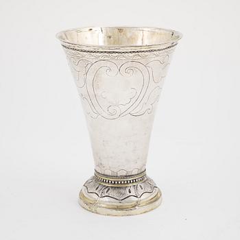 Erik Lemon, bägare, silver, Uppsala (1761-1800).