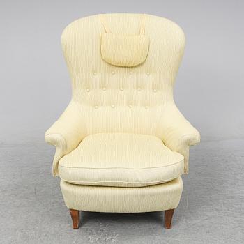 CARL MALMSTEN, fåtölj, "Solo", 1900-talets andra hälft.