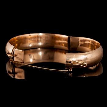 ARMBAND, 14K guld. Helsingfors 1957. Vikt ca 32,8 g.