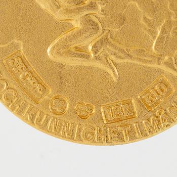 LM Ericsson medal 18K gold.