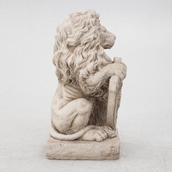 A stone composite sculpture, 20th Century.