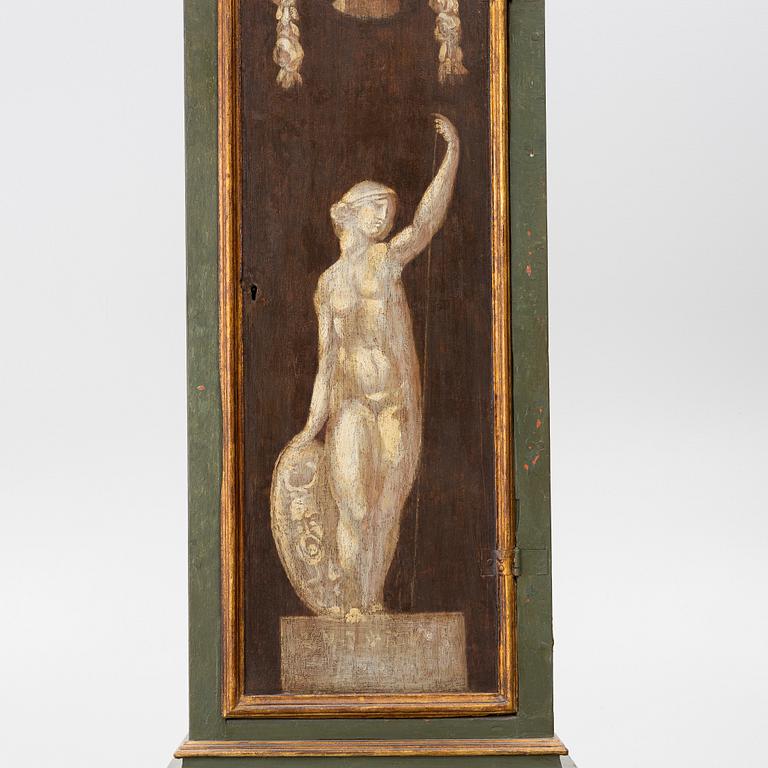 A longcase clock by W. Barrow (watchmaker in London 1700-36).