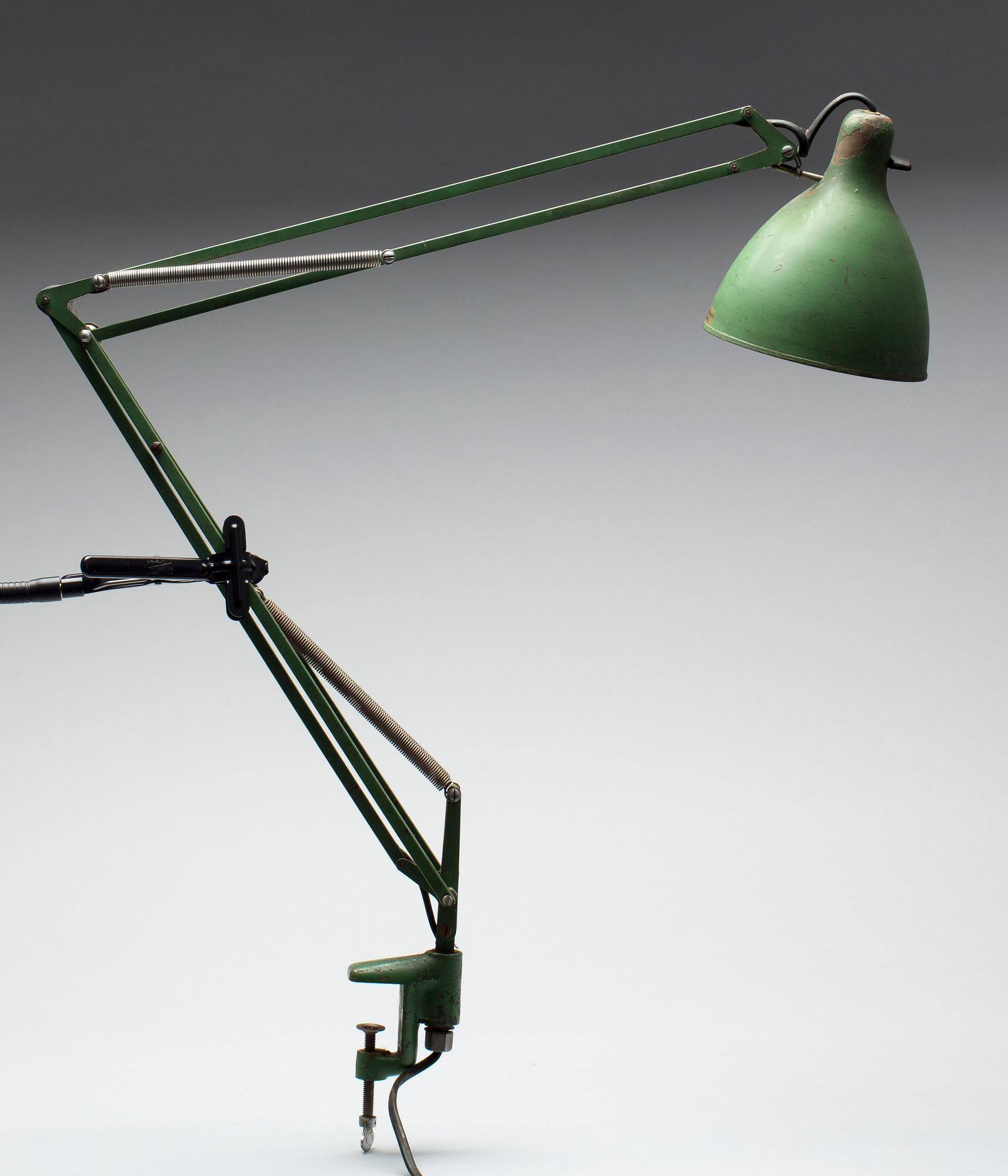 SKRIVBORDSLAMPA "Luxo", Göteborg, 1900-talets mitt.
