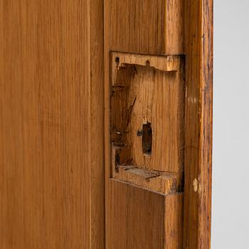 A Gustavian style cupboard, around the year 1900.