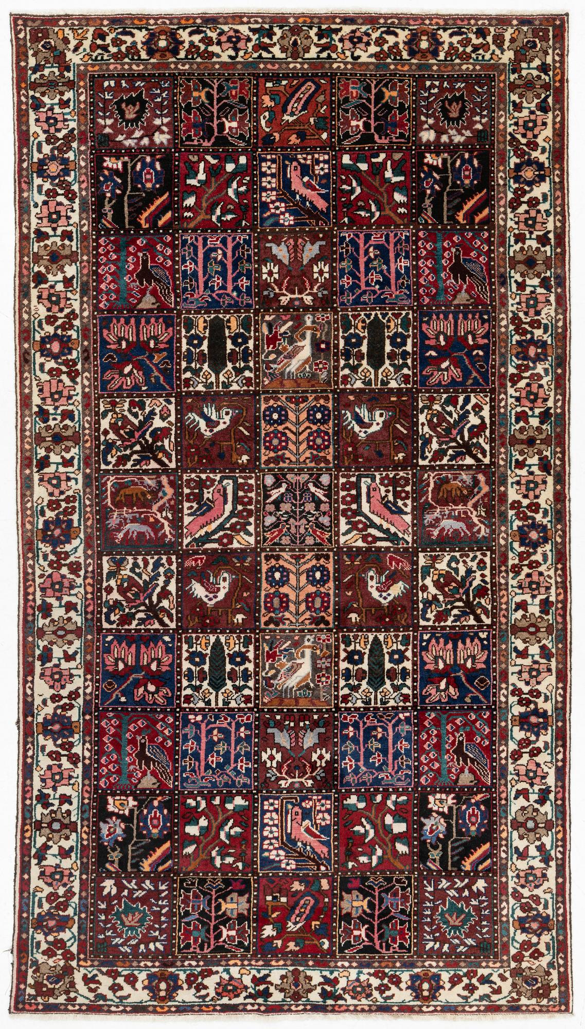 Matta, Iran, "Trädgårdsmatta", ca 295 x 164 cm.