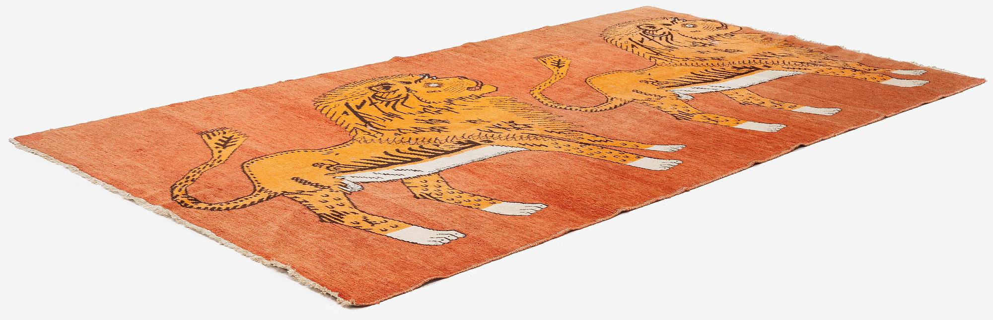 Matta, Antik Khotan, nordvästra Kina, ca 301 x 166 cm.